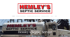 Desktop Screenshot of hemleyseptic.com